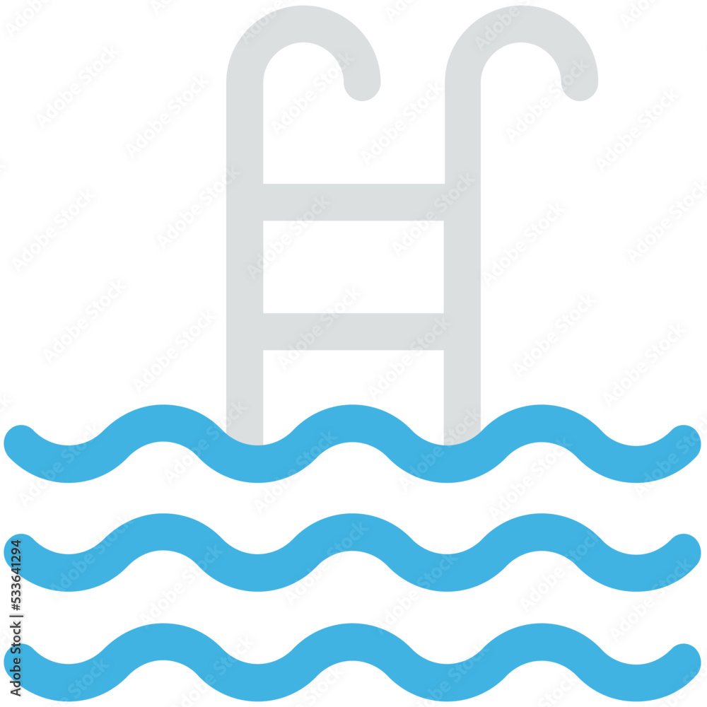 Swimming Vector Icon Swimming Vector Icon