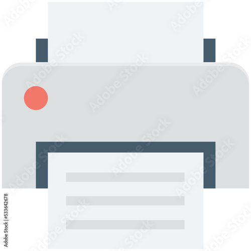 Printer Vector Icon