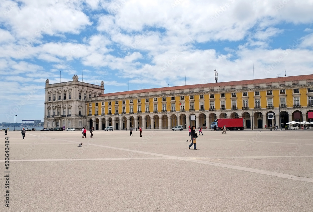 Praça do Comércio in Lissabon