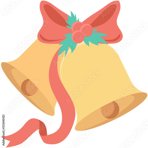 Christmas Bell Vector Icon