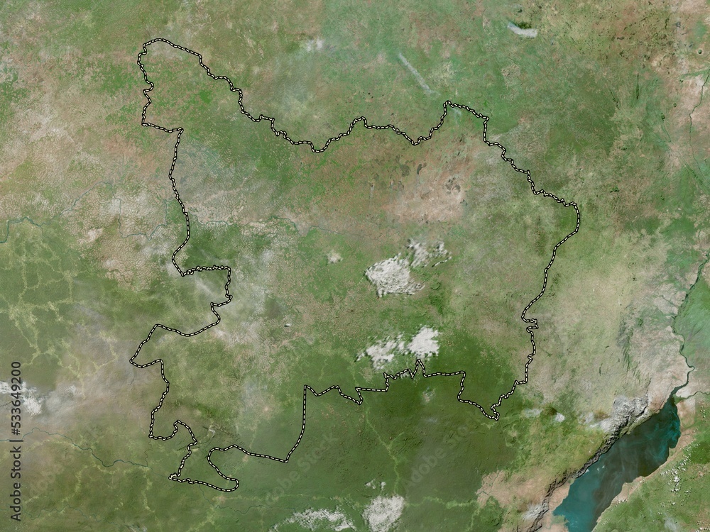 Haut-Uele, Democratic Republic of the Congo. High-res satellite. No legend