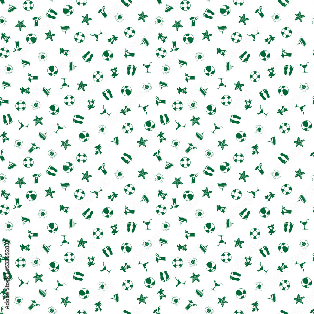 Summer seamless pattern background. Vector texture illustration. Summer seamless pattern background. Vector texture illustration.