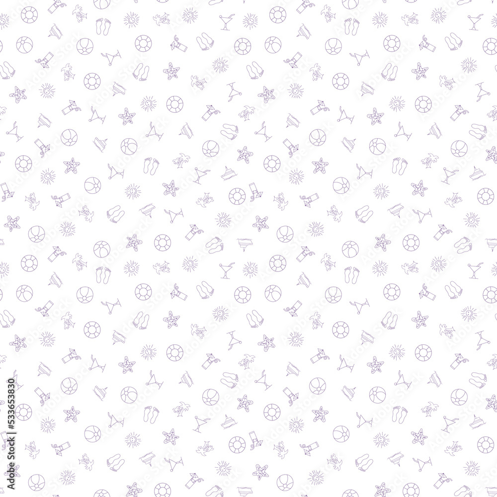 Summer seamless pattern background. Vector texture illustration. Summer seamless pattern background. Vector texture illustration.