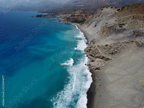 Agios Pavlos, Village et plage, Crète, Grèce, Europe