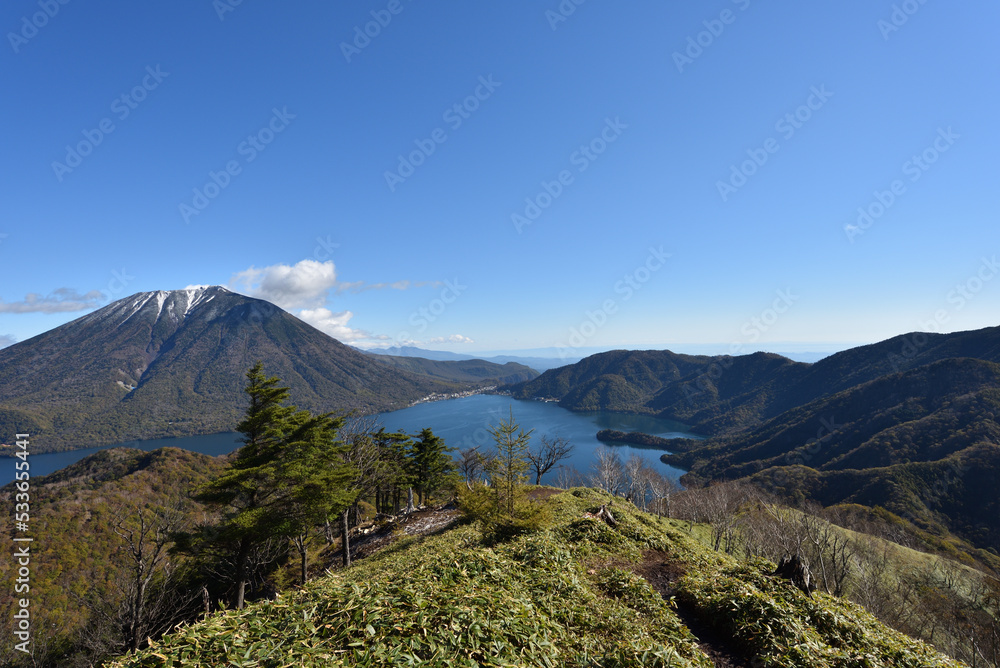 Climbing mountains in Autumn, Nikko, Tochigi, Japan 