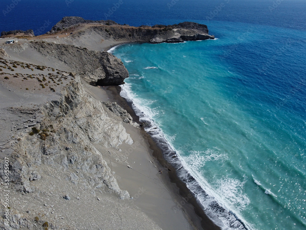 Agios Pavlos, Village et plage, Crète, Grèce, Europe