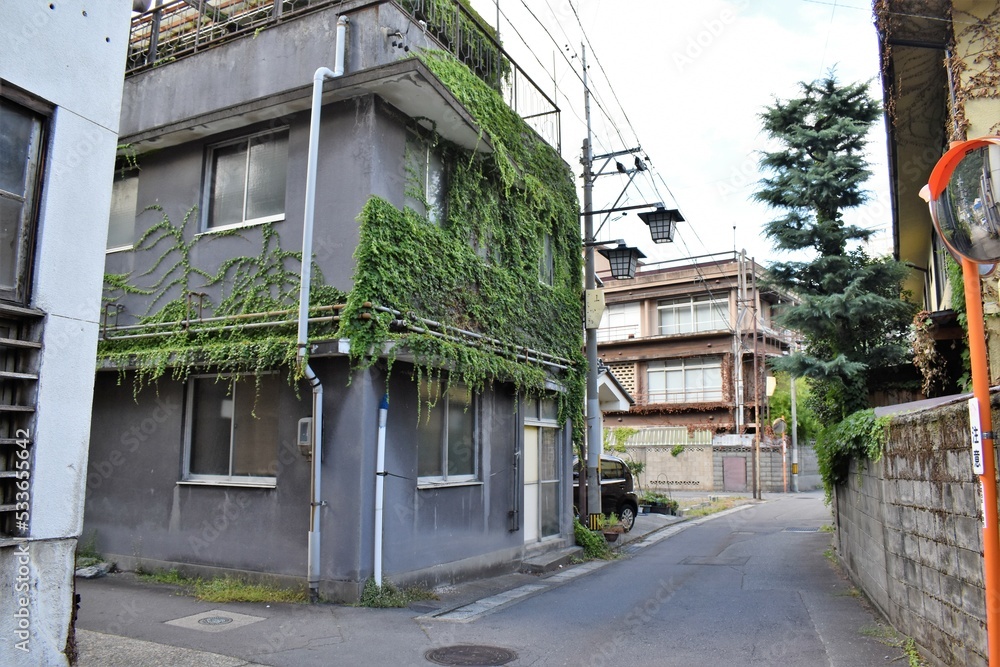 旅館街の街並み 旅館街の街並み