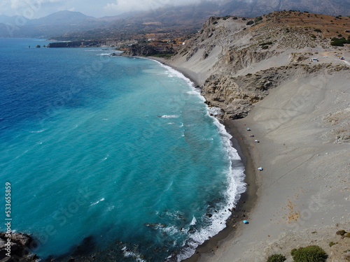 Agios Pavlos, Village et plage, Crète, Grèce, Europe