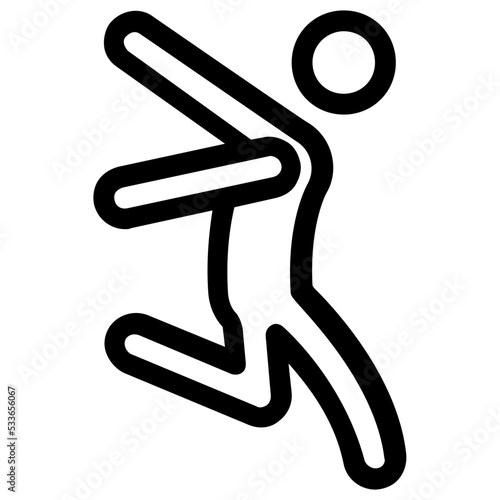 Bowler Vector Icon 