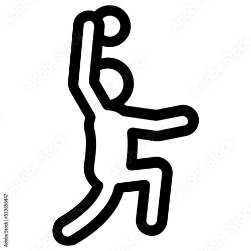Bowler Vector Icon 