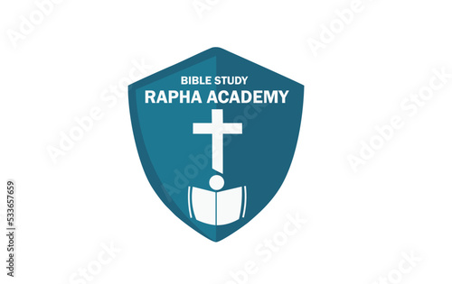 design logo for school of bible study or academy of bible