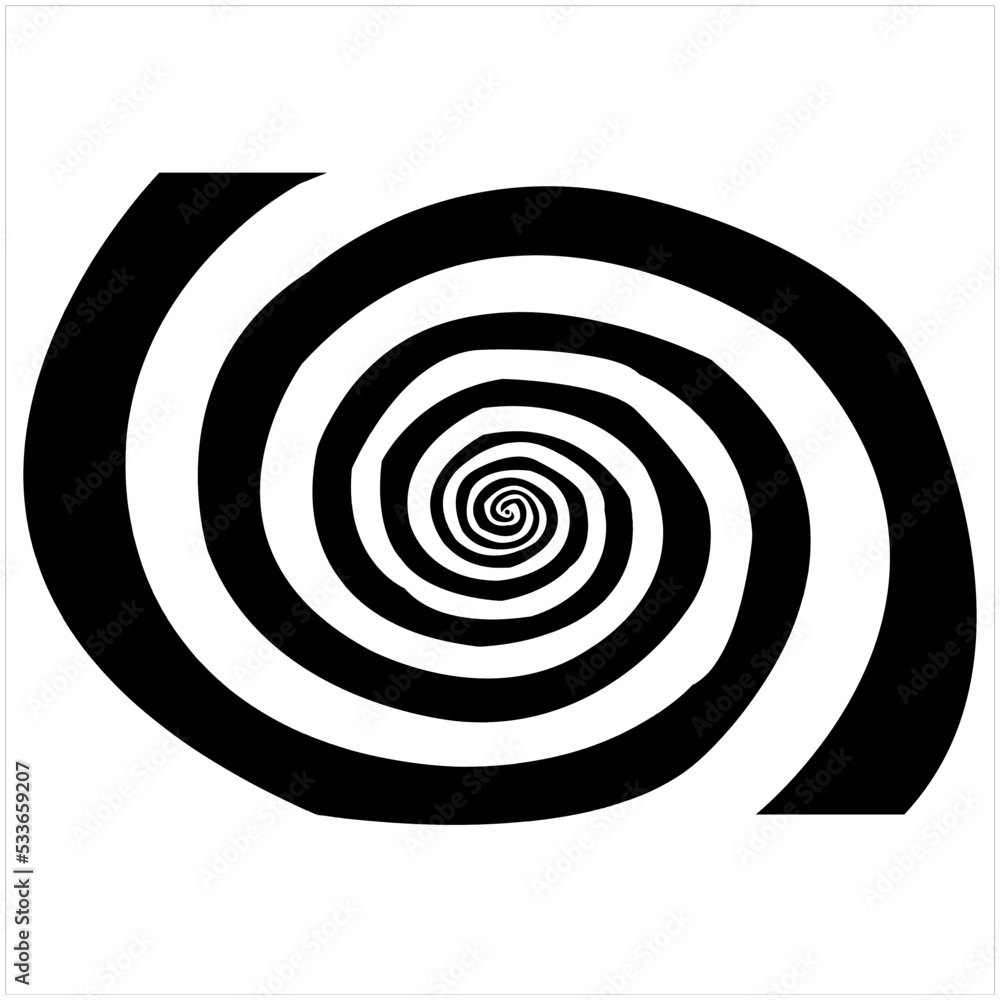 Optical illusion black and white Optical illusion black and white