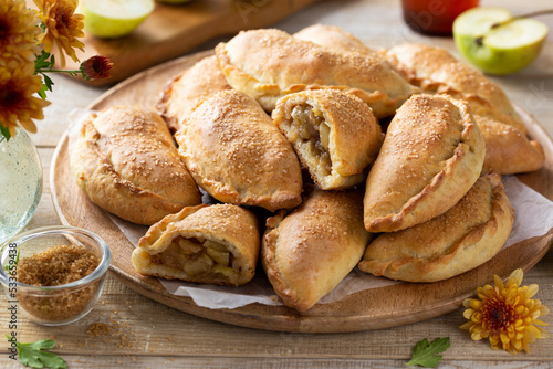 Aplle and cinnamon  pasties
