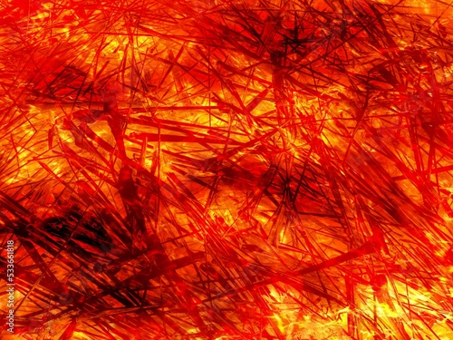 fire burning dry grass background