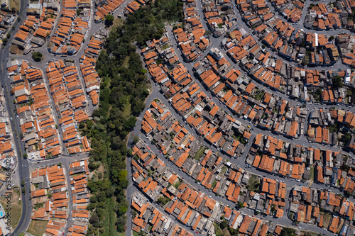 City of Itatiba in the interior of São Paulo. Parque São Francisco neighborhood next to the historic Fazenda Vila Rica.