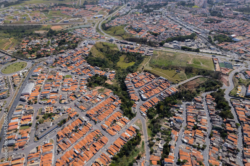 City of Itatiba in the interior of São Paulo. Parque São Francisco neighborhood next to the historic Fazenda Vila Rica.