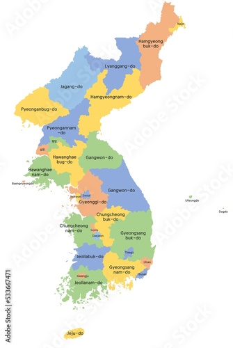It's korea map