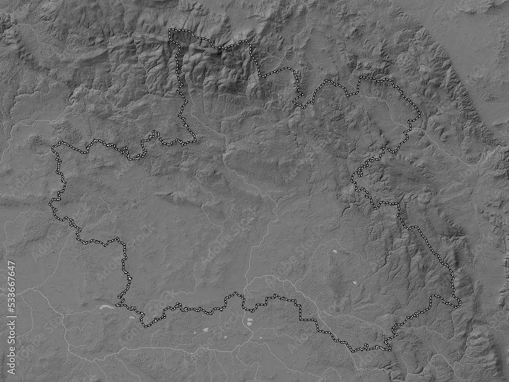Kralovehradecky, Czech Republic. Grayscale. No legend Kralovehradecky, Czech Republic. Grayscale. No legend