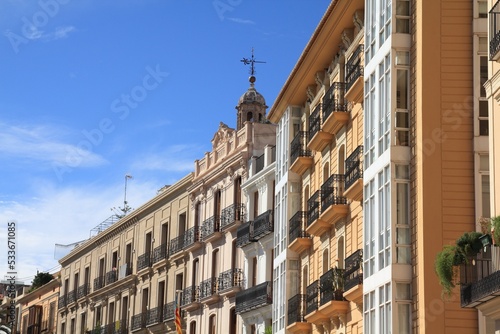 Valencia city street, Spain