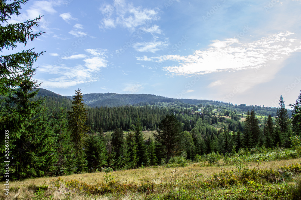 beautiful landscape of the carpathians beautiful landscape of the carpathians