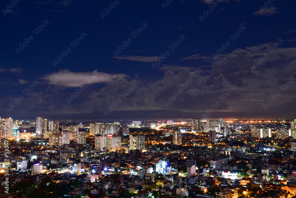 Night view in Saigon