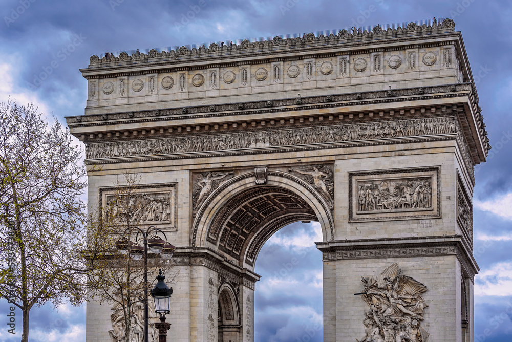 Arc de Triomphe, Paris, France
