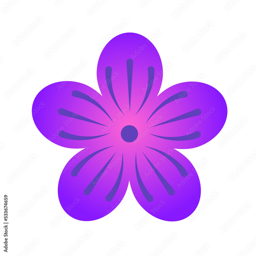 Botanical icon with vibrant colors and gradient. PNG with transparent background. Botanical icon with vibrant colors and gradient. PNG with transparent background.