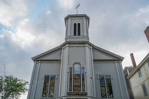 Fotografie Seamen bethel church in new bedford whaling melville moby dick novel