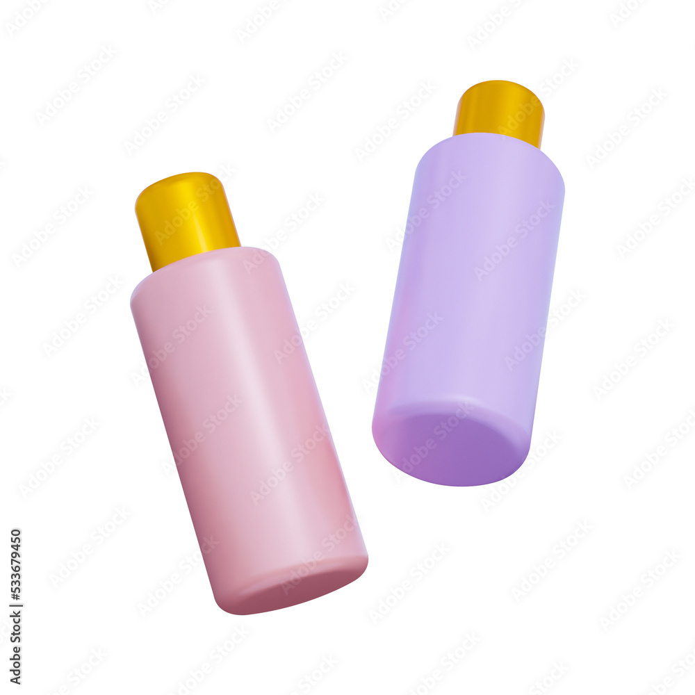 Cosmetic Makeup 3d illustration Cosmetic Makeup 3d illustration