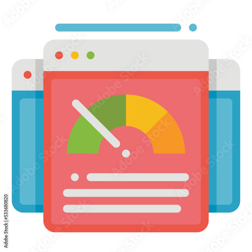 Page flat icon