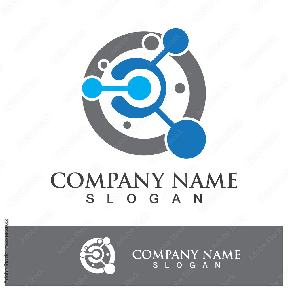 Molecule vector illustration design Molecule vector illustration design