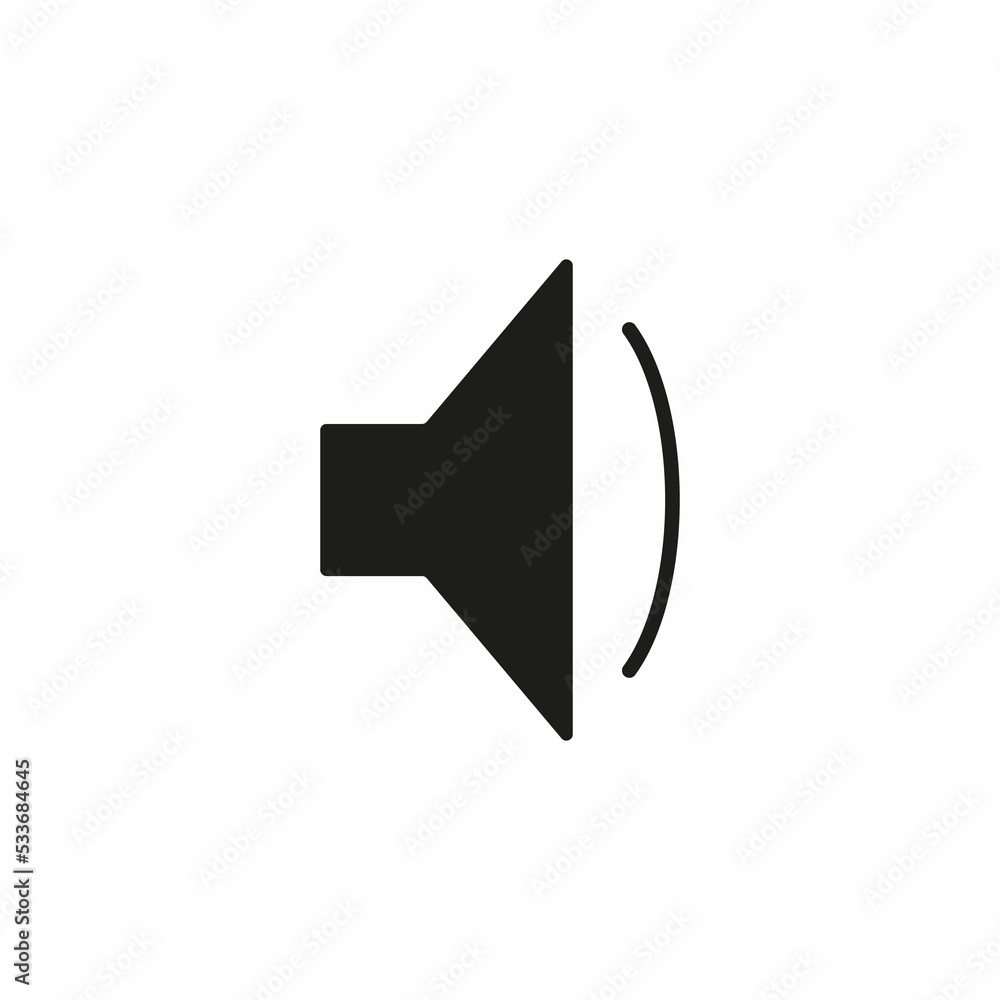 speaker volume flat icon. for graphic design, logo, web site, social media, mobile app, speaker volume flat icon. for graphic design, logo, web site, social media, mobile app,