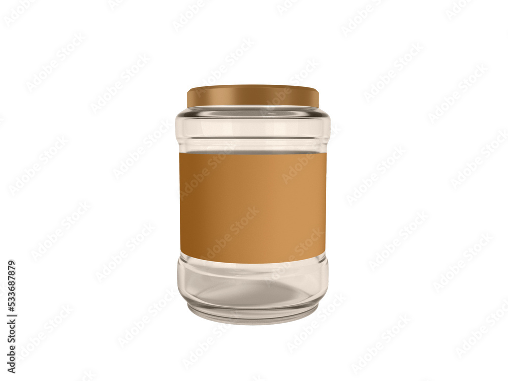 Transparent Glass Container Packaging Image Transparent Glass Container Packaging Image