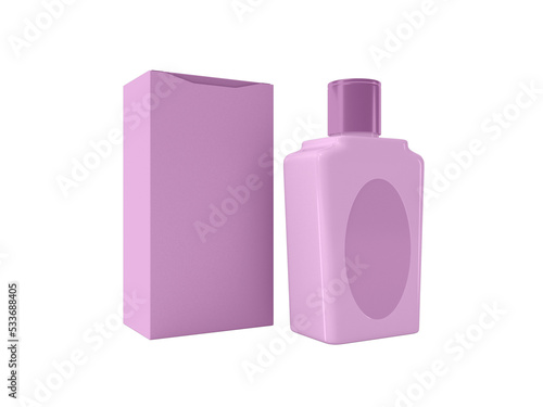 Transparent Luxury fragrance Spray bottle Image