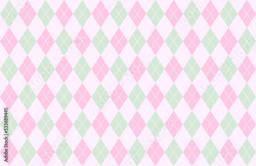 アーガイル Argyle pattern.