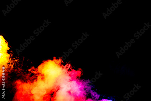 Colorful Smoke Wallpaper  © Marc