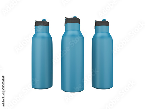 Transparent Water Bottle Image