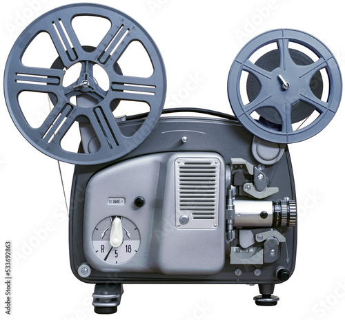 Fotografie Old 8mm film projector