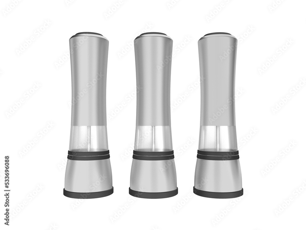 Transparent Metal Salt and Pepper Grinding Mill Image Transparent Metal Salt and Pepper Grinding Mill Image