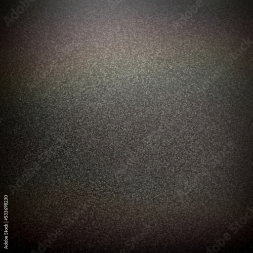 Black pearlescent sanded texture closeup. Dark smooth empty wall background.