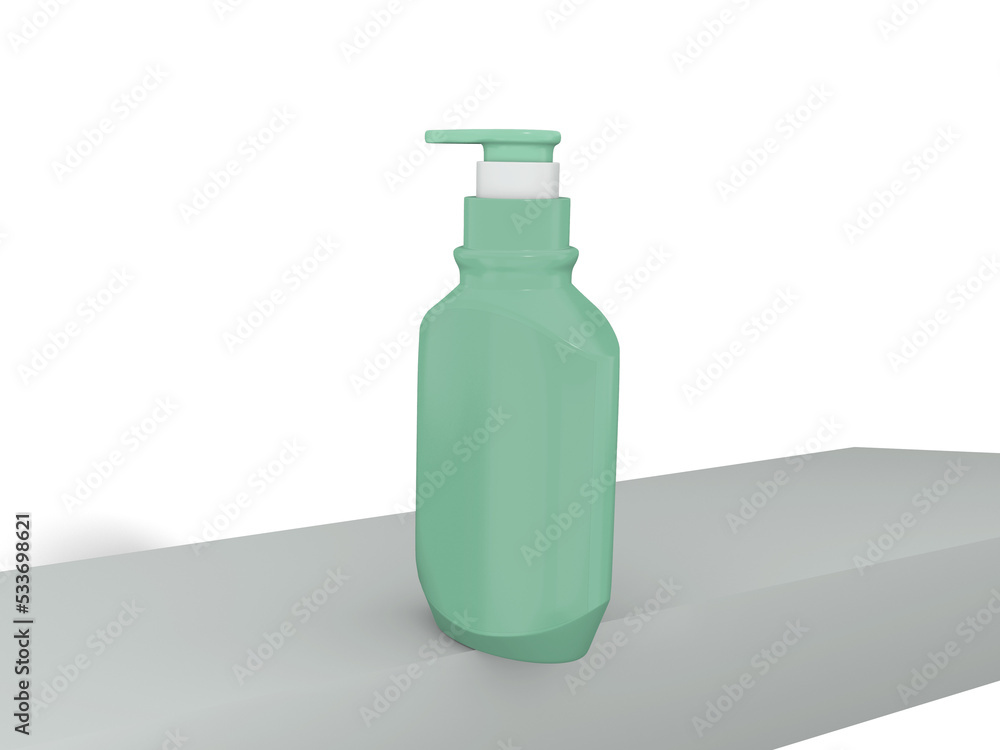 Transparent Cosmetic Pump Bottle Packaging Image Transparent Cosmetic Pump Bottle Packaging Image