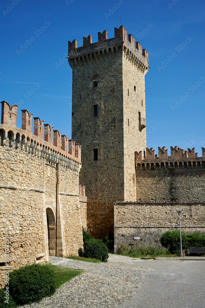 Obraz premium vigoleno castello