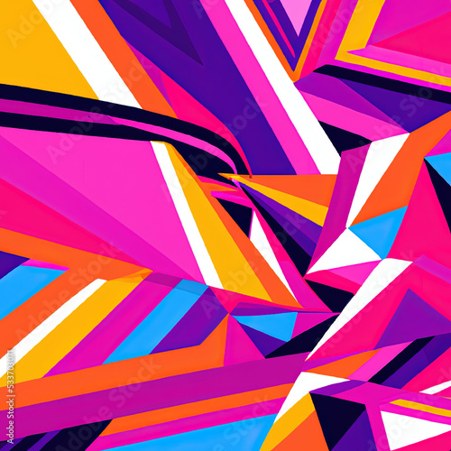 Wallpaper Mural Colorful Abstract Banner Template for Web Design, Landing page, social media story and Printed Material. Torontodigital.ca