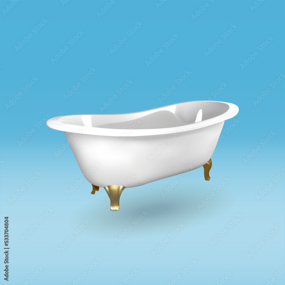 bath isolated 3d icon. bath 3d illustration. bath isolated 3d icon. bath 3d illustration.
