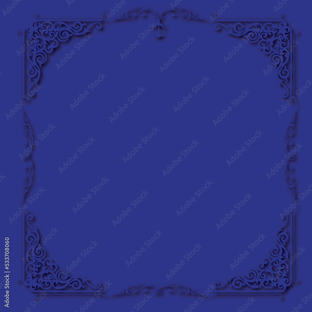Frame, in the style of an ornament, Vector illustration eps 10, Art. Frame, in the style of an ornament, Vector illustration eps 10, Art.