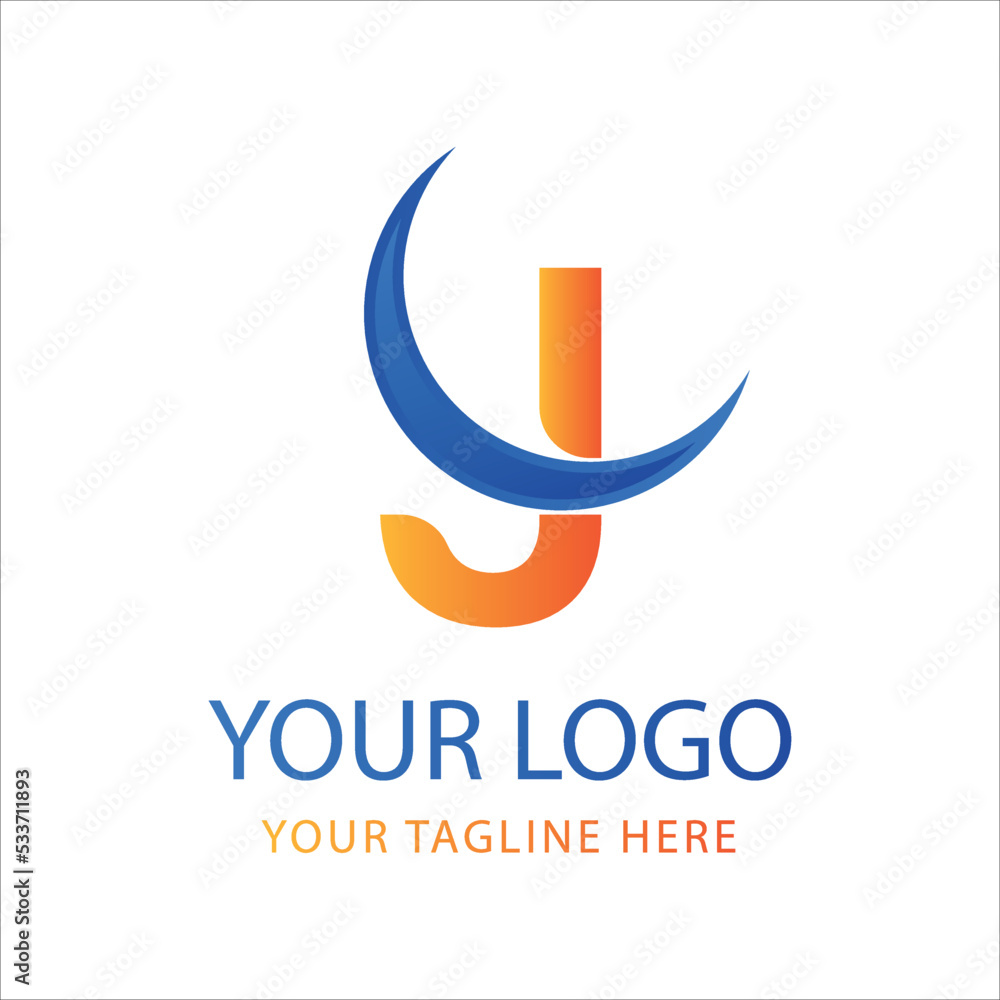 JLatter logo design, J logo initial logo concept, J Icon Design JLatter logo design, J logo initial logo concept, J Icon Design
