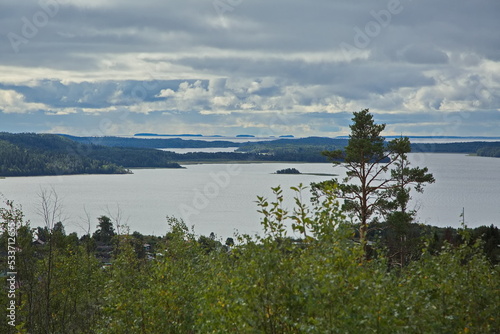 View of Lake Ladoga from Mount Hidenvuori.