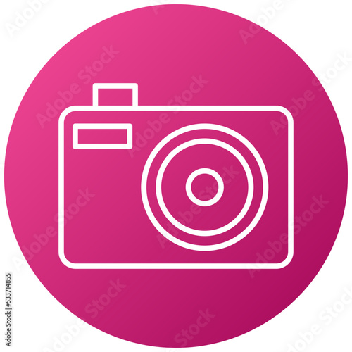 Compact Camera Icon Style