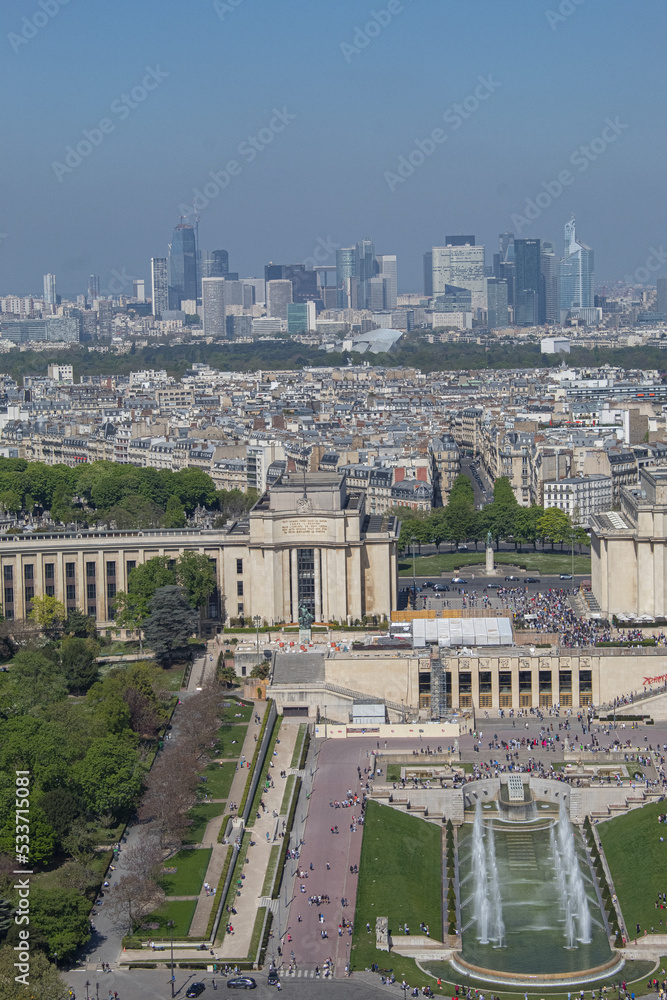 view of the city of Paris