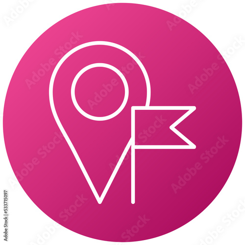 Arrived Destination Icon Style